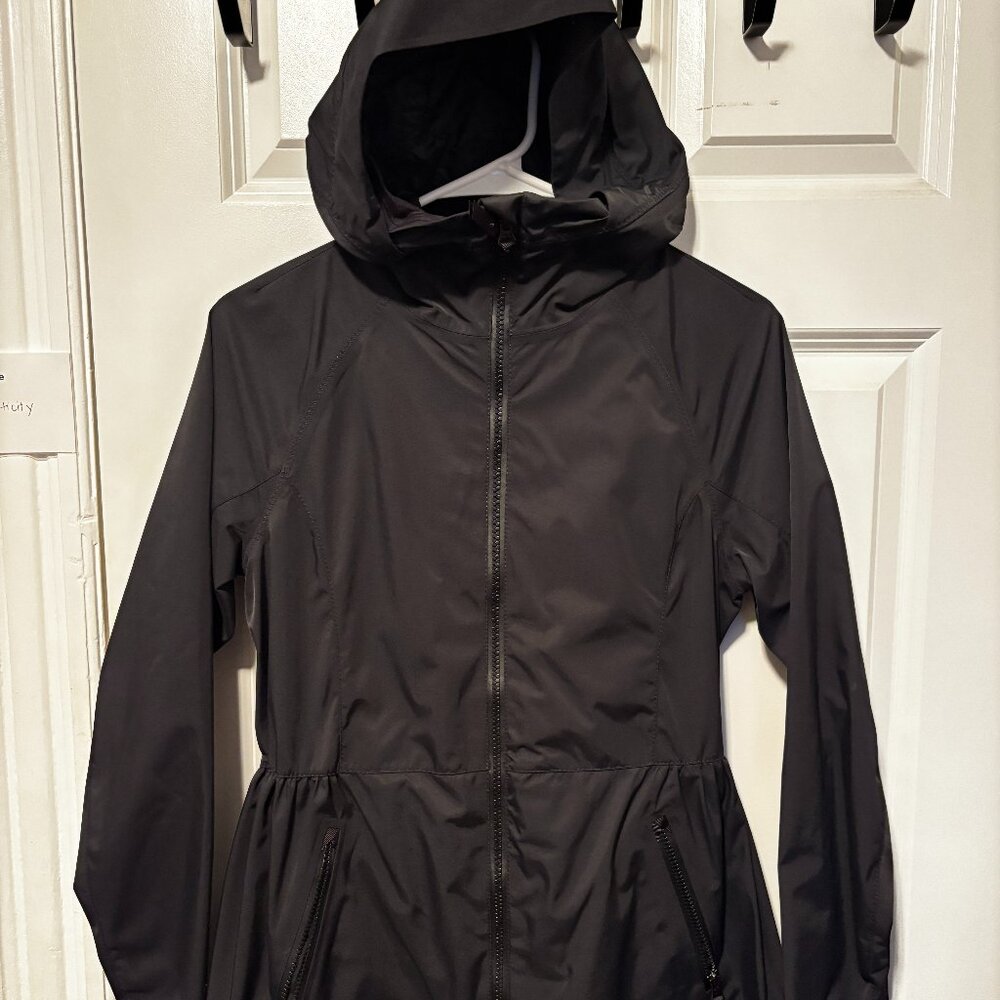 lululemon athletica Black Hooded Utility Jacket